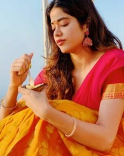 Janhvi Kapoor Onam Photos