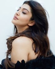 Kannada Beauty Pranita Subhash in a Sleeveless Black Outfit Photos 01