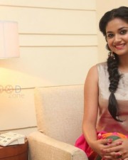 Keerthi Suresh At Rajini Murugan Press Meet Pictures