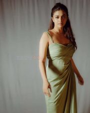 Keerthy Suresh in a Green Evening Gown Photo 01