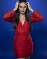 Kiara Advani Attractive in Red Pictures 03