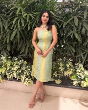 L2 Empuraan Actress Saniya Iyappan in a Sleeveless Midi Dress Pictures 01 L2 Empuraan Actress Saniya Iyappan in a Sleeveless Midi Dress Pictures 01