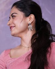 Luminous Actress Rashmika Mandanna in a Blush Pink Silk Saree Photos 04 Luminous Actress Rashmika Mandanna in a Blush Pink Silk Saree Photos 04