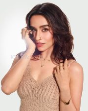 Luminous Actress Shraddha Kapoor in a Beige Crochet Tank Top Photos 01 Luminous Actress Shraddha Kapoor in a Beige Crochet Tank Top Photos 01