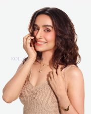 Luminous Actress Shraddha Kapoor in a Beige Crochet Tank Top Photos 04 Luminous Actress Shraddha Kapoor in a Beige Crochet Tank Top Photos 04