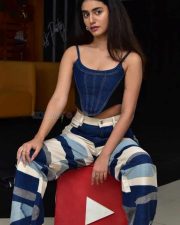 Malayalam Heroine Priya Prakash Varrier at BRO Interview Photos 15