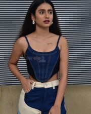 Malayalam Heroine Priya Prakash Varrier at BRO Interview Photos 32