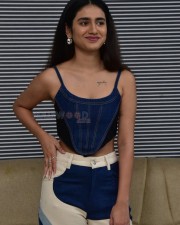 Malayalam Heroine Priya Prakash Varrier at BRO Interview Photos 37