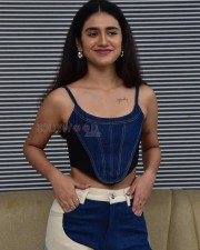 Malayalam Heroine Priya Prakash Varrier at BRO Interview Photos 38