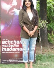 Manjima Mohan At Achcham Yenbadhu Madamaiyada Press Meet Photos