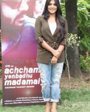 Manjima Mohan At Achcham Yenbadhu Madamaiyada Press Meet Photos