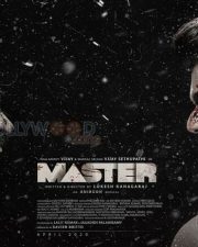Master Third Look Vijay Sethupathi Vijay Poster