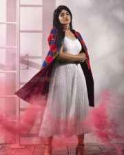Megha Akash in a White Dress Photo 01