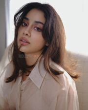 Mesmerizing Actress Janhvi Kapoor in a Sheer Ivory Open Shirt White Bralette Trousers Photos 03 Mesmerizing Actress Janhvi Kapoor in a Sheer Ivory Open Shirt White Bralette Trousers Photos 03