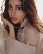 Mesmerizing Actress Janhvi Kapoor in a Sheer Ivory Open Shirt White Bralette Trousers Photos 04 Mesmerizing Actress Janhvi Kapoor in a Sheer Ivory Open Shirt White Bralette Trousers Photos 04
