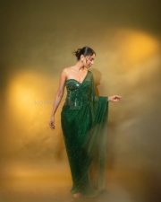 Mesmerizing Rakul Preet Singh in an Emerald Green Saree with a Corset Style Blouse Photos 06 Mesmerizing Rakul Preet Singh in an Emerald Green Saree with a Corset Style Blouse Photos 06