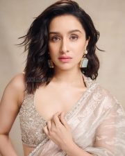 Natural Actress Shraddha Kapoor in a white knit dress Photos 07 Natural Actress Shraddha Kapoor in a white knit dress Photos 07