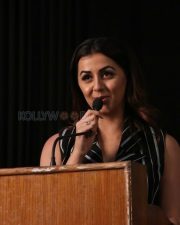 Nikki Galrani At Charlie Chaplin Press Meet Pictures