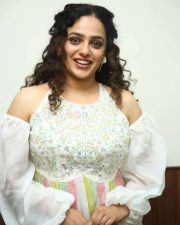 Nithya Menen at Skylab Pre Release Event Photos 03