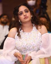 Nithya Menen at Skylab Pre Release Event Photos 09