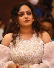 Nithya Menen at Skylab Pre Release Event Photos 10