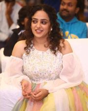 Nithya Menen at Skylab Pre Release Event Photos 12