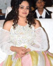 Nithya Menen at Skylab Pre Release Event Photos 14