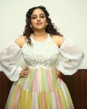 Nithya Menen at Skylab Pre Release Event Photos 15