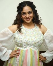 Nithya Menen at Skylab Pre Release Event Photos 20