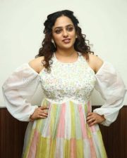 Nithya Menen at Skylab Pre Release Event Photos 22