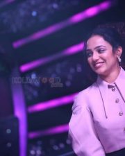 Nithya Menon at Telugu Indian Idol Curtain Raiser Photos 01