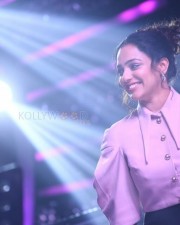 Nithya Menon at Telugu Indian Idol Curtain Raiser Photos 02