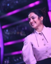 Nithya Menon at Telugu Indian Idol Curtain Raiser Photos 03