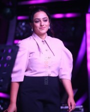 Nithya Menon at Telugu Indian Idol Curtain Raiser Photos 13