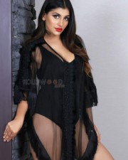 Yashika Aannand (Yaashika Aanand) 11 Pambattam Actress Yashika Aannand Black Swimsuit Photos