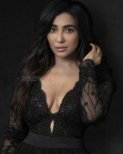 Parvati Nair in a Sexy Black Dress 01