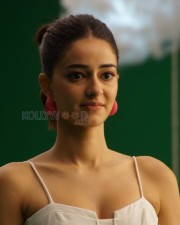 Petite Ananya Panday in a White Top Picture 01