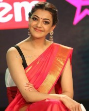 Kajal Aggarwal 25 Pretty Kajal Aggarwal In Red Saree Photos