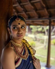 Priya Prakash in a Traditional Saree Photoshoot Pictures 01