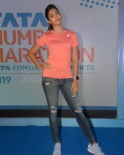 Puja Hegde At Mumbai Marathon Press Conference Photos