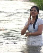 Puriyatha Anantham Puthithaga Aarambam Heroine Srushti Dange Hot Transparent See Through Bra Panties Photos