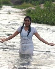 Puriyatha Anantham Puthithaga Aarambam Heroine Srushti Dange Hot Transparent See Through Bra Panties Photos