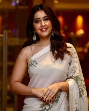 Raashi Khanna Glam Transparent Saree Photos 02
