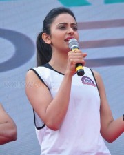 Rakul Preet At Fitness Unplugged For Rape Victims Event Photos