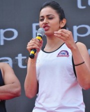 Rakul Preet At Fitness Unplugged For Rape Victims Event Photos