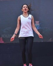Rakul Preet At Fitness Unplugged For Rape Victims Event Photos