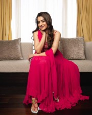 Ram Part 1 Actress Trisha Krishnan in Red Dress Pictures 01