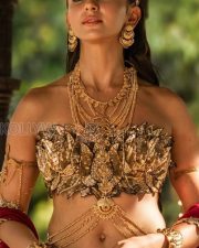 Ramayana Actress Rakul Preet Singh in a Gold Mythological Costume Photos 05