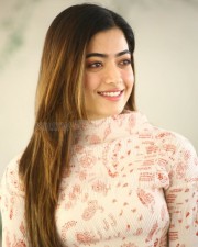 Rashmika Mandanna at Aadavallu Meeku Johaarlu Movie Interview Pictures 01