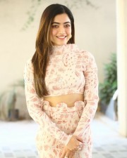 Rashmika Mandanna at Aadavallu Meeku Johaarlu Movie Interview Pictures 02